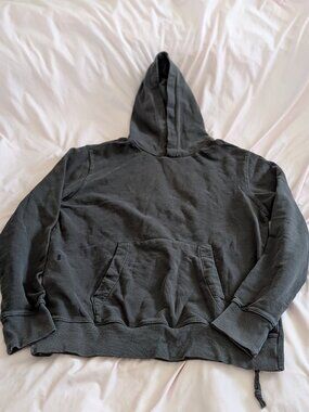 Ksubi Black Faded Sign Of The Times Hoodie XL